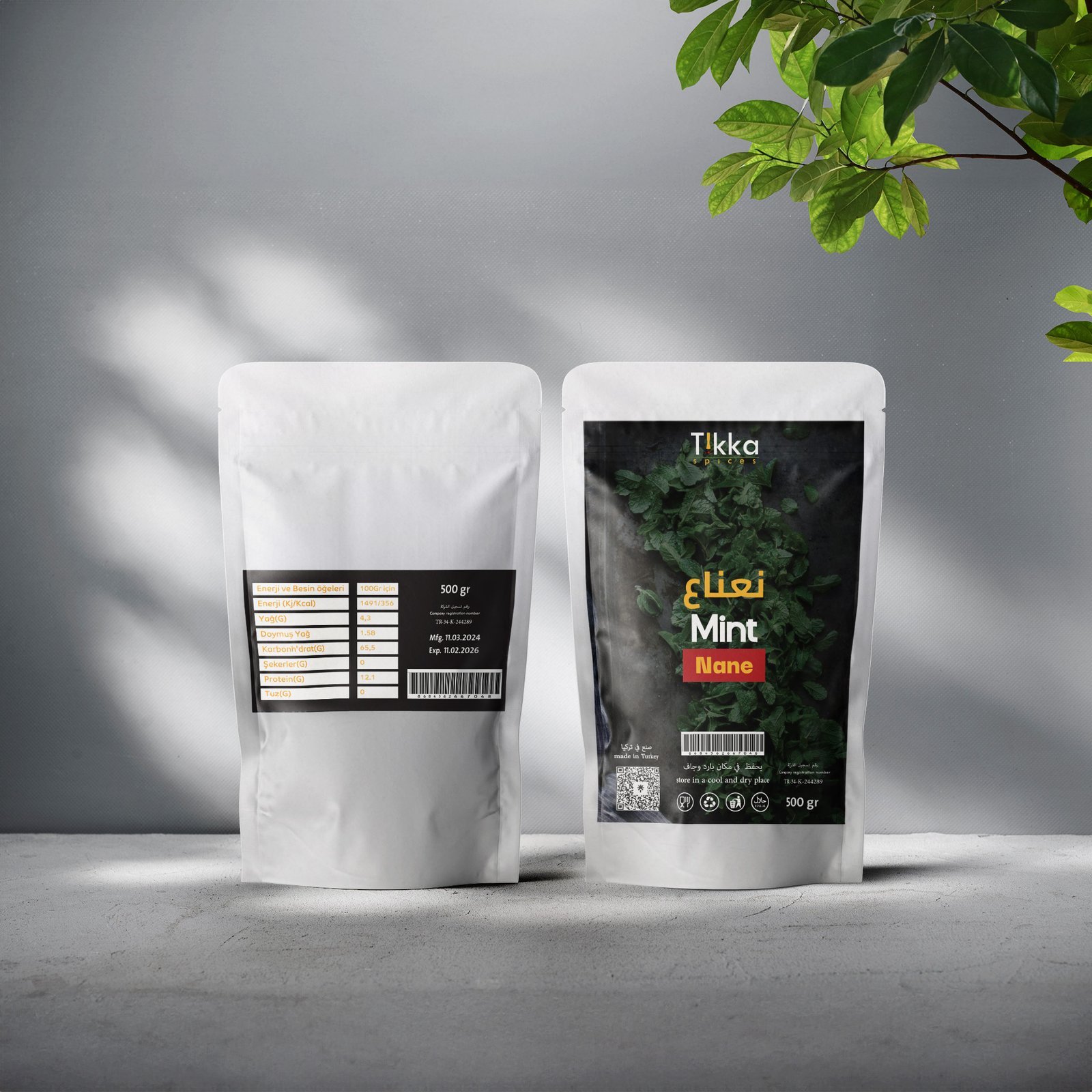 نعنع مجروش 100g